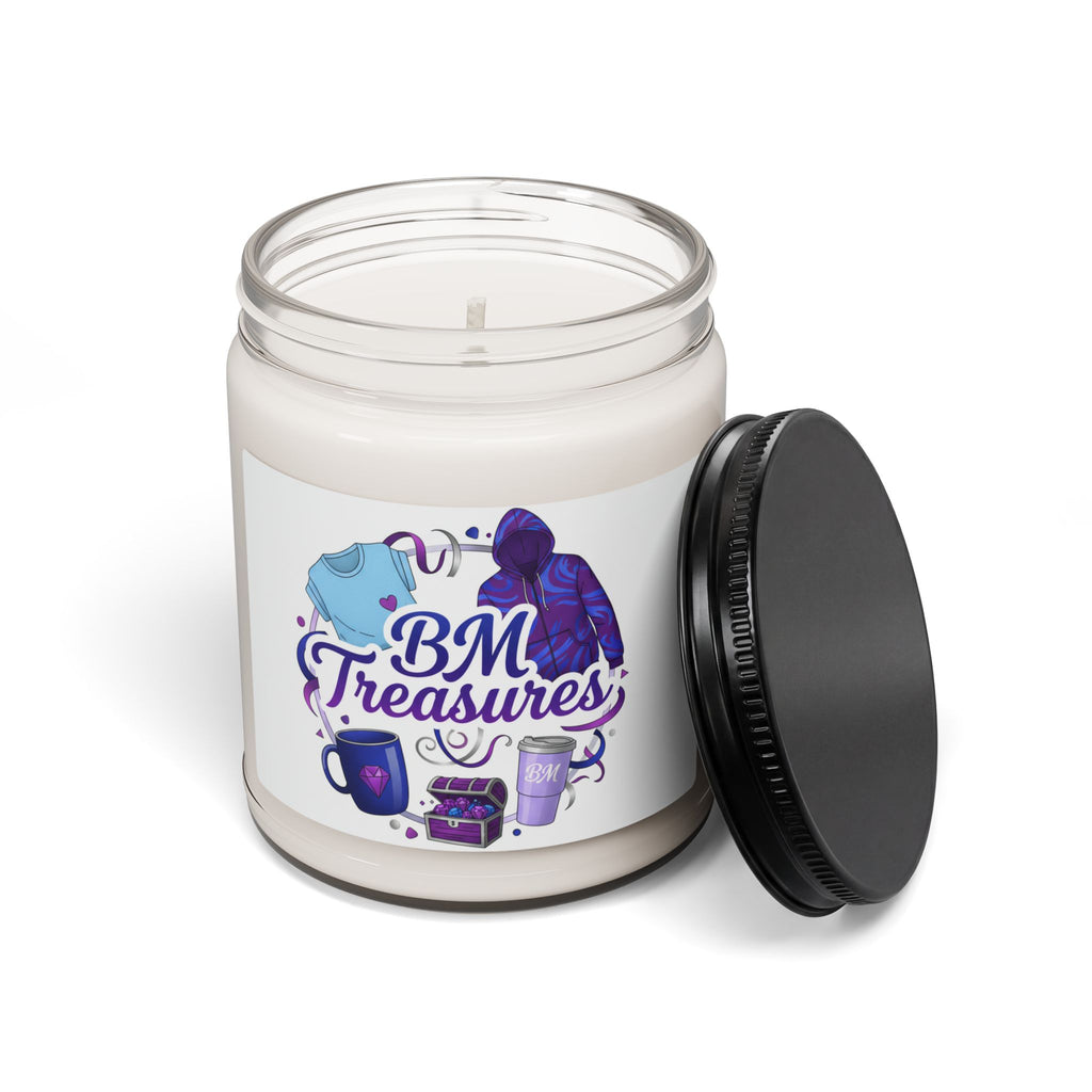 Soy Candle — BM Treasures Scented 9oz Jar Candle