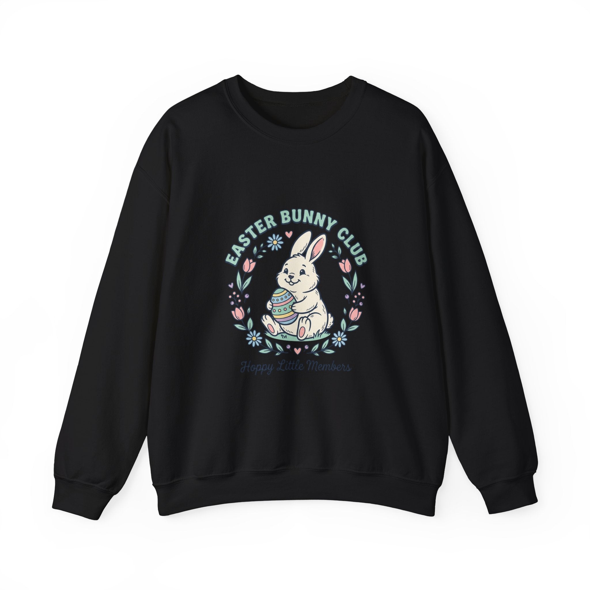 Easter Bunny Club Sweatshirt | pastel spring, vintage Easter