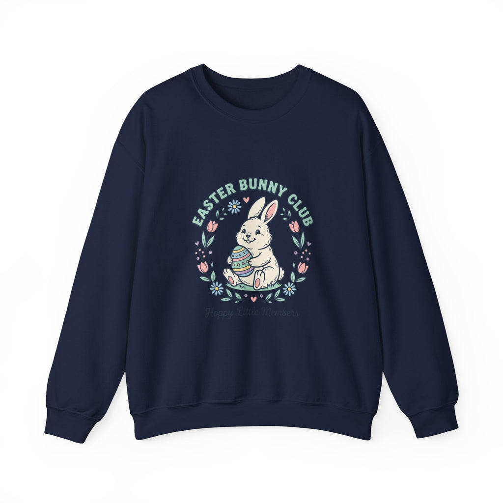 Easter Bunny Club Sweatshirt | pastel spring, vintage Easter