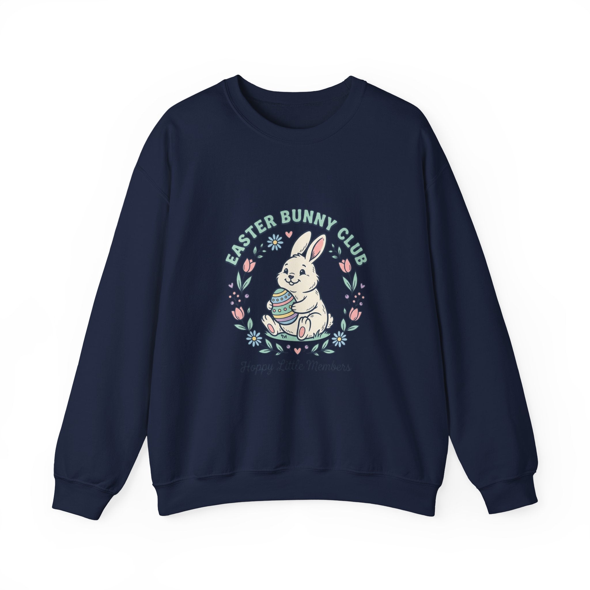 Easter Bunny Club Sweatshirt | pastel spring, vintage Easter