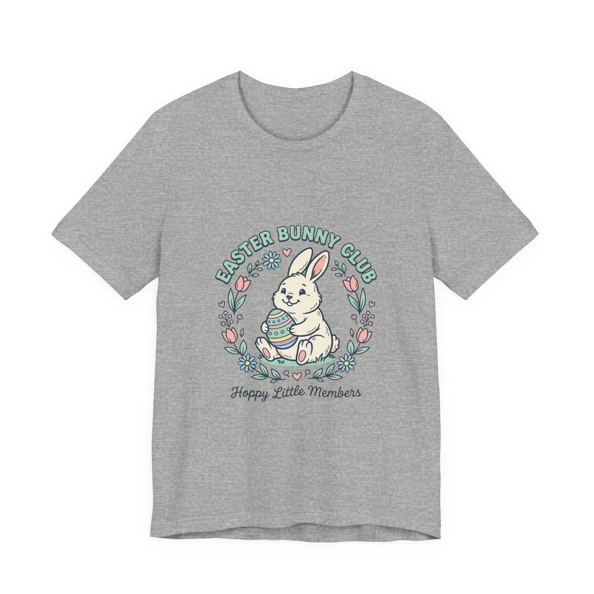 Easter Bunny Club Tee | pastel spring, vintage Easter