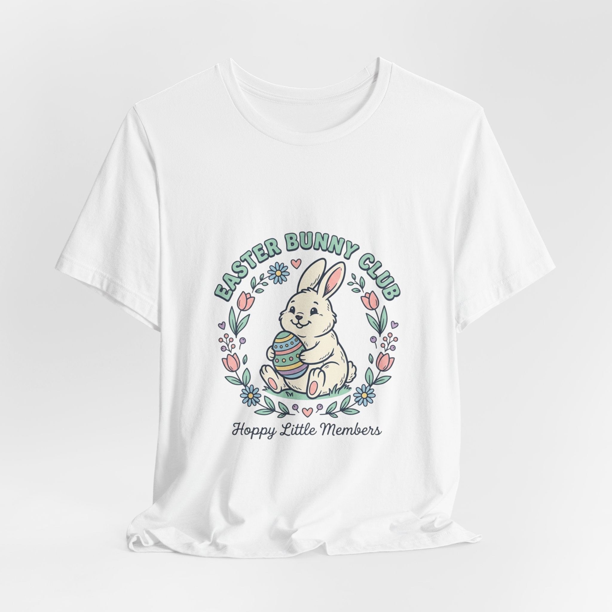 Easter Bunny Club Tee | pastel spring, vintage Easter