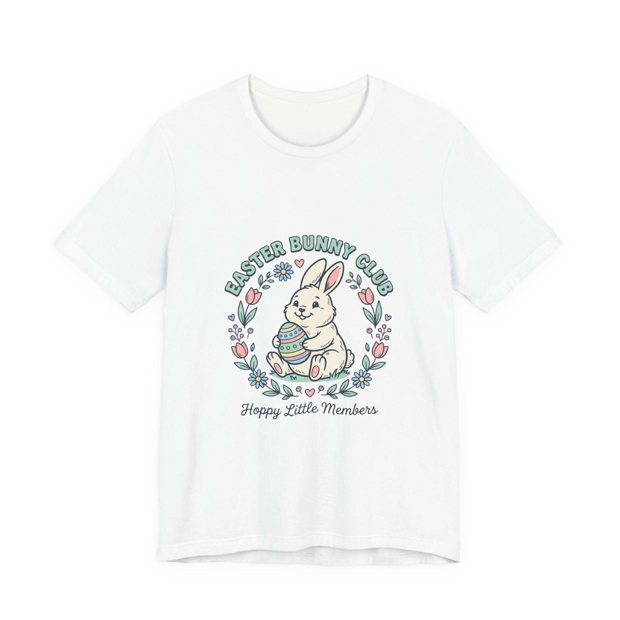 Easter Bunny Club Tee | pastel spring, vintage Easter