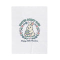 Easter Bunny Club Blanket | pastel spring, vintage Easter