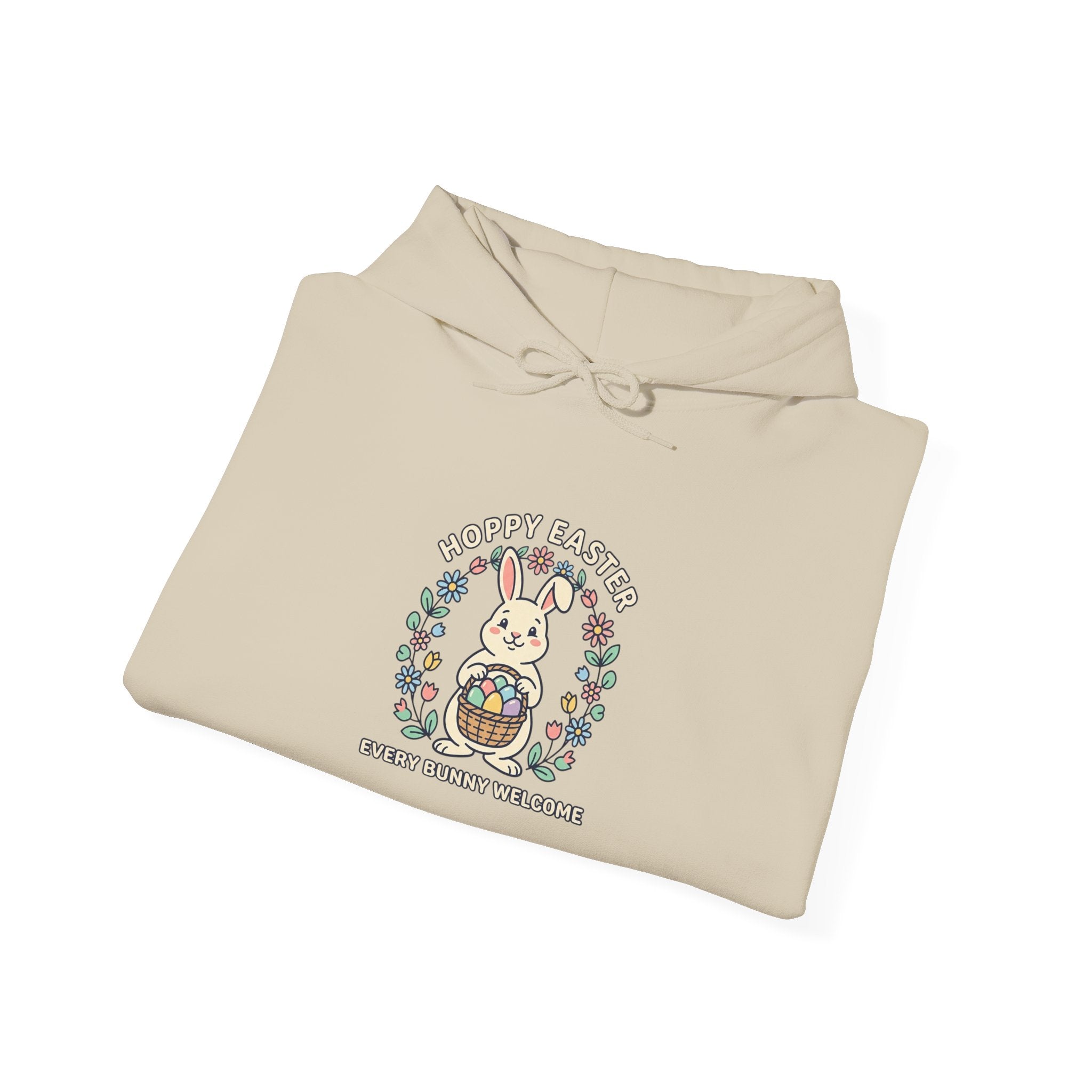 Easter Bunny Aesthetic Hoodie | pastel spring, vintage Easter