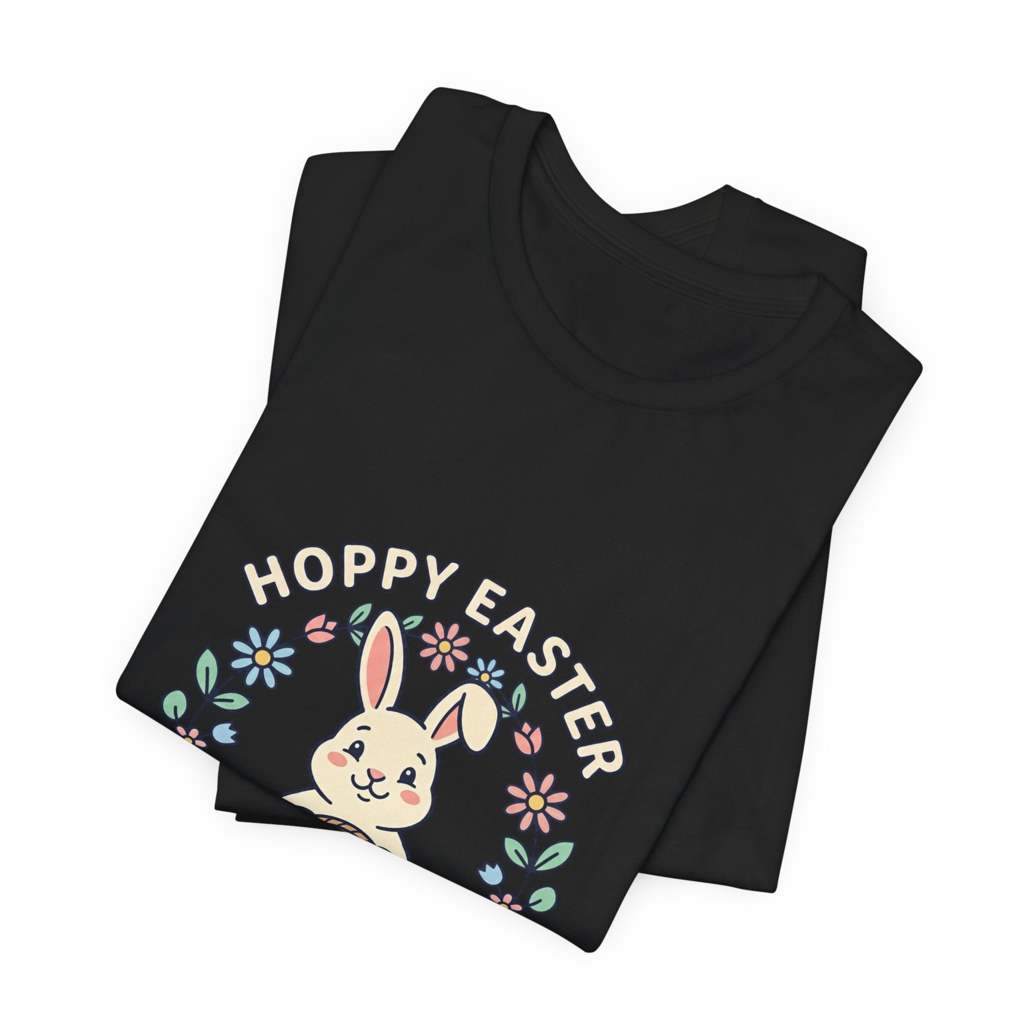 Hoppy Easter Bunny Aesthetic Tee | pastel spring, vintage Easter