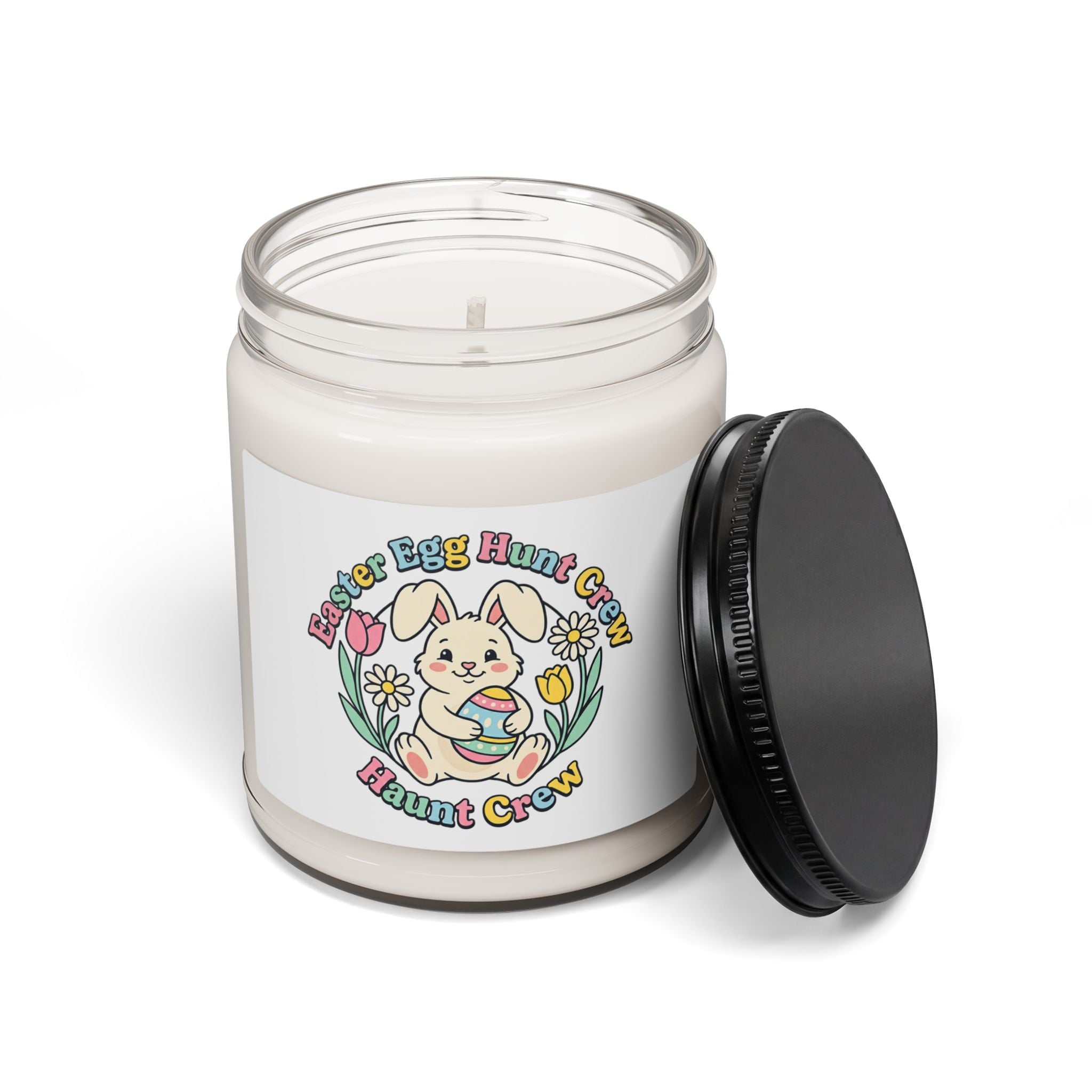 Easter Bunny Aesthetic Candle | Pastel Spring Soy Candle, Cottagecore