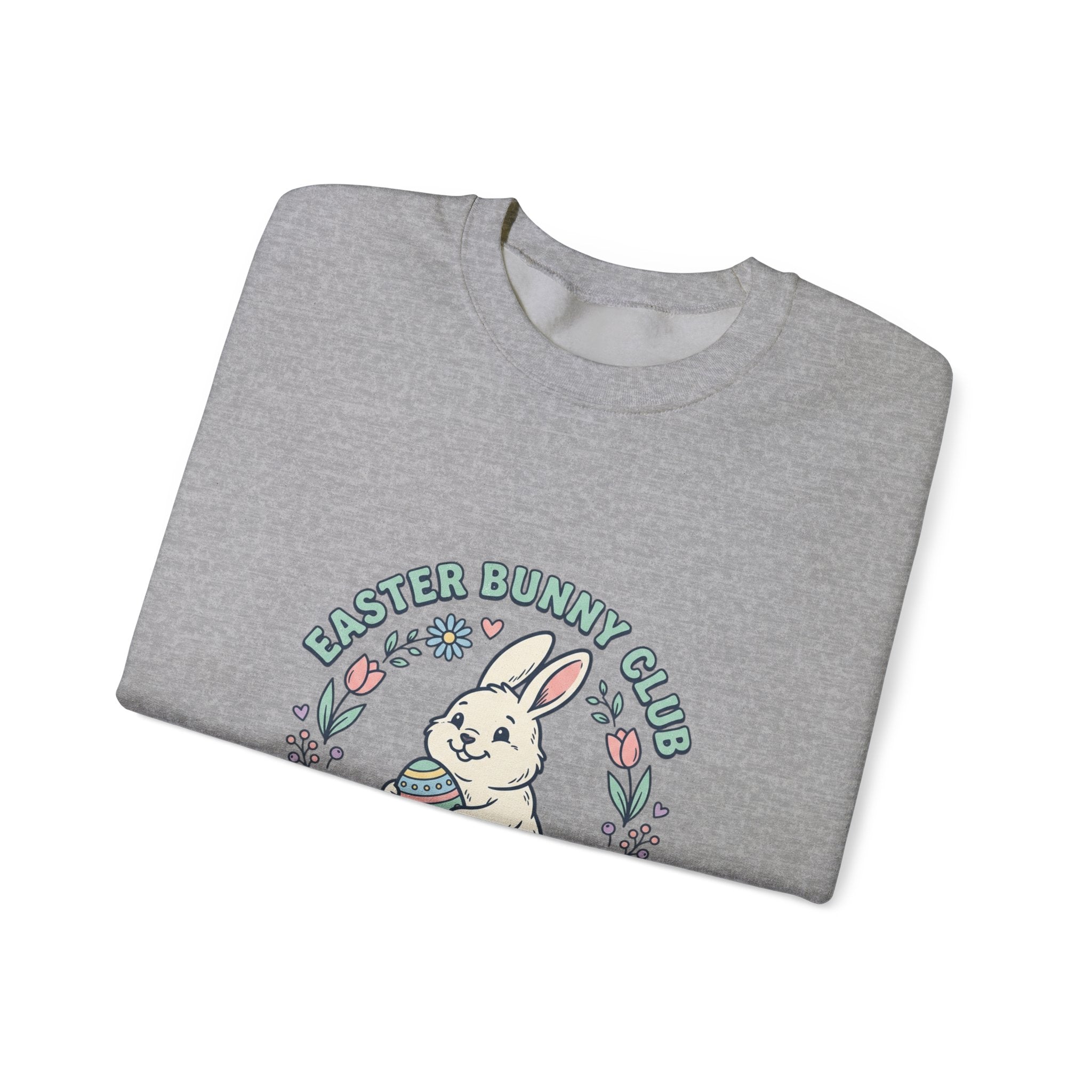 Easter Bunny Club Sweatshirt | pastel spring, vintage Easter