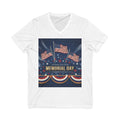 Unisex Jersey Short Sleeve V-Neck Tee