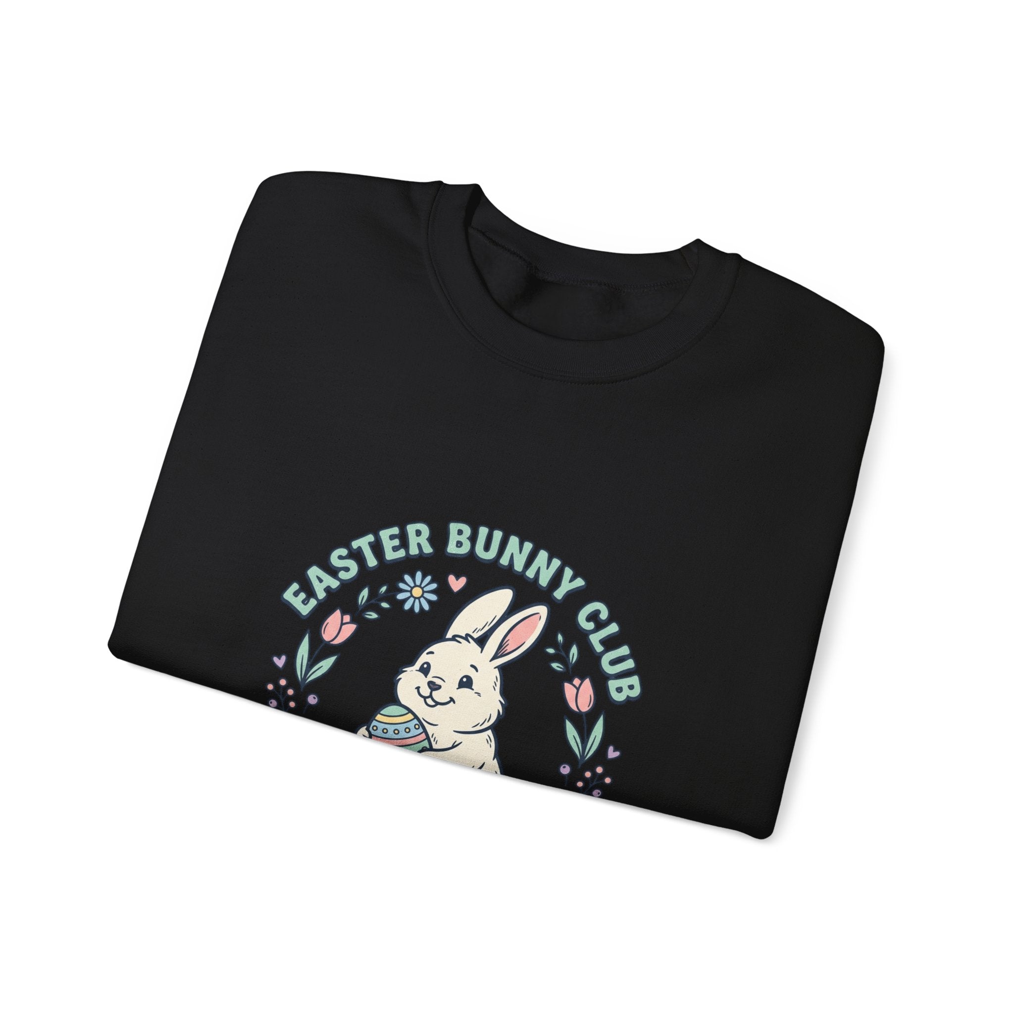 Easter Bunny Club Sweatshirt | pastel spring, vintage Easter