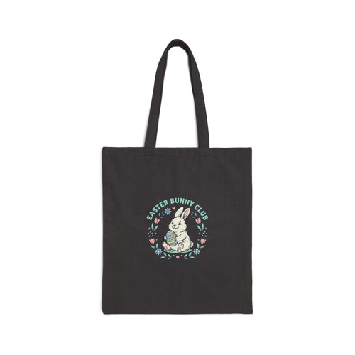Easter Bunny Aesthetic Tote | pastel spring, cottagecore canvas