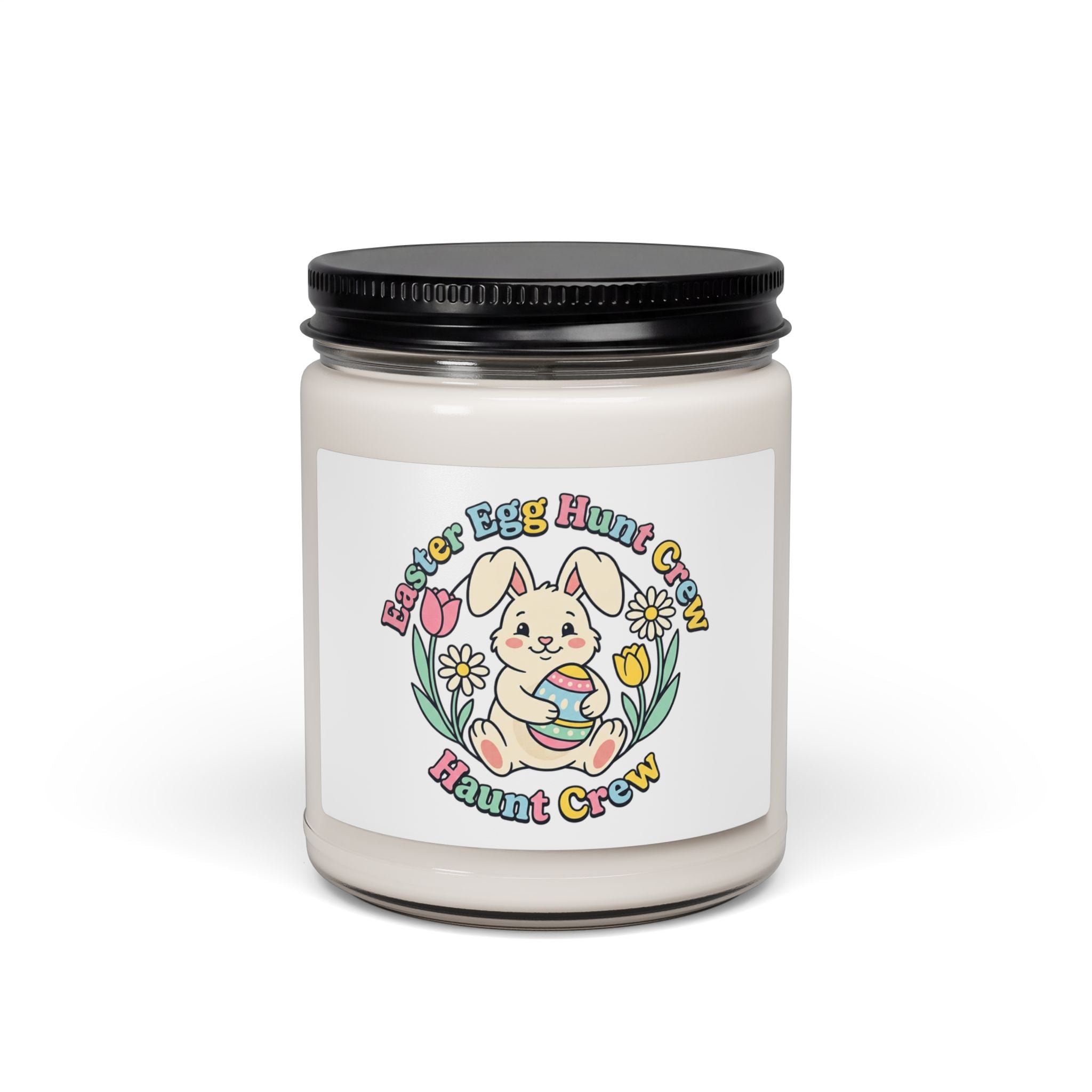 Easter Bunny Aesthetic Candle | Pastel Spring Soy Candle, Cottagecore