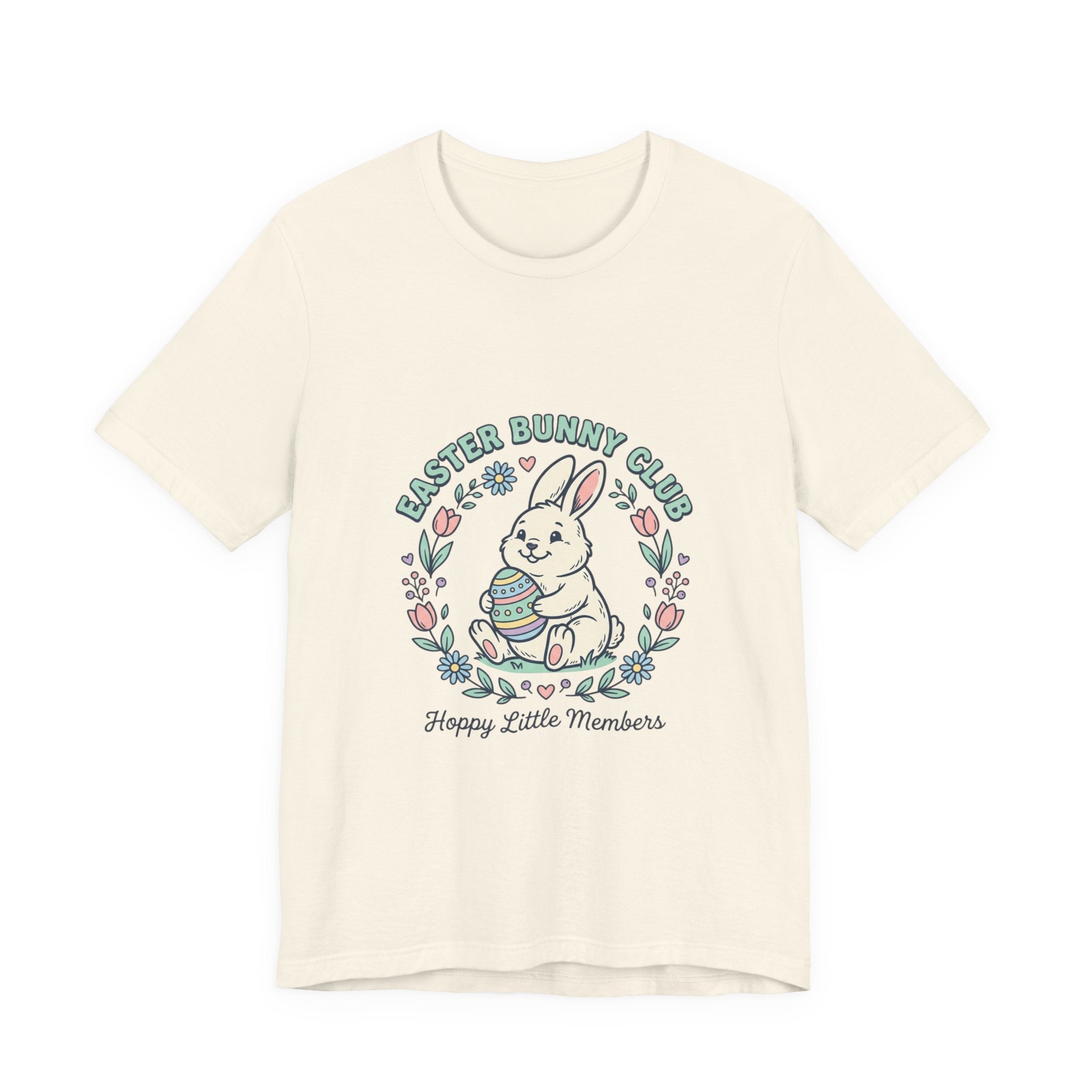 Easter Bunny Club Tee | pastel spring, vintage Easter