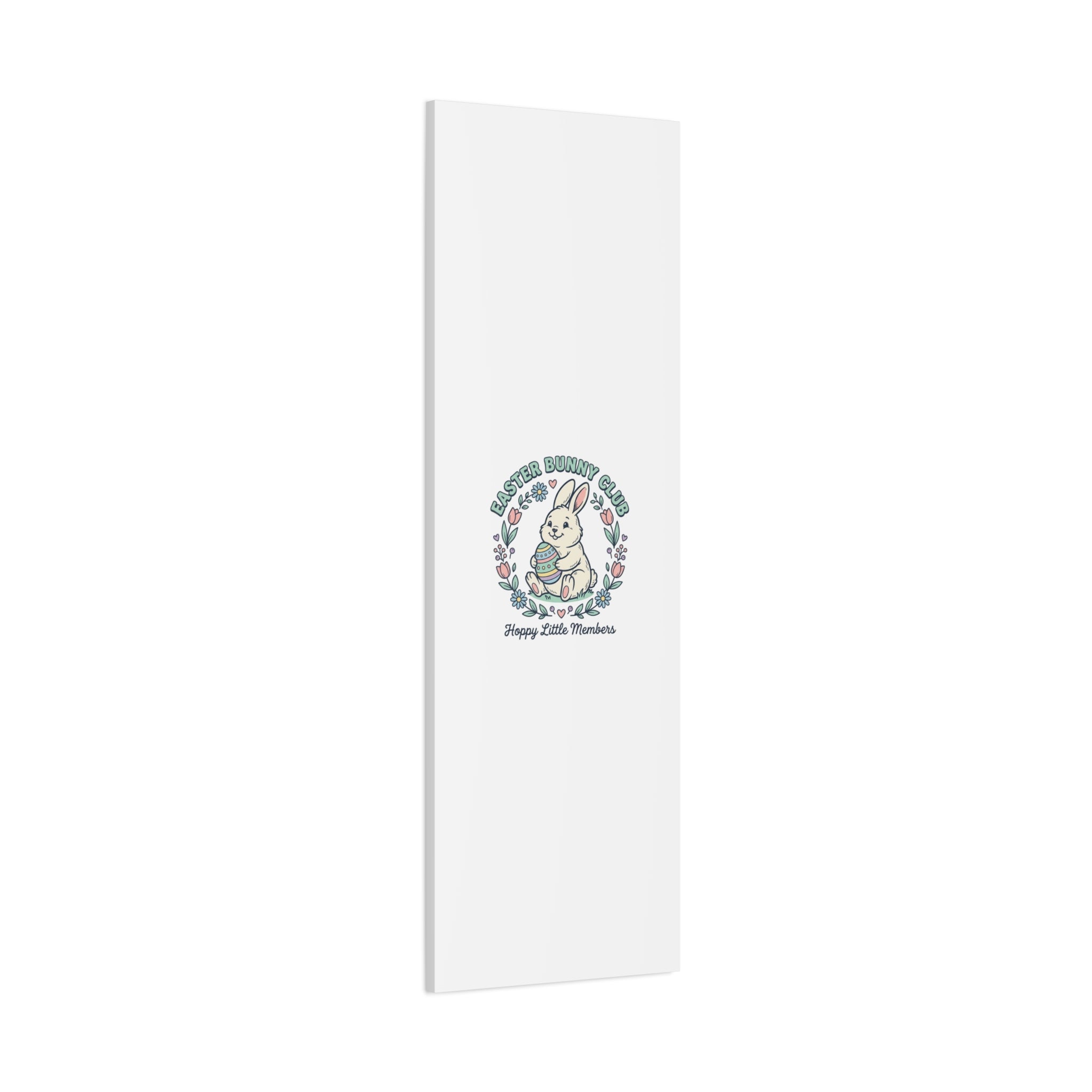 Easter Bunny Club Canvas | pastel spring, vintage Easter