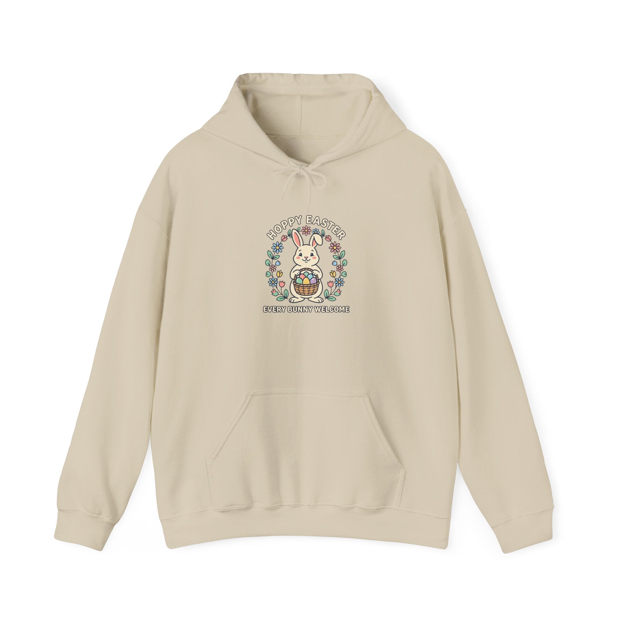 Easter Bunny Aesthetic Hoodie | pastel spring, vintage Easter