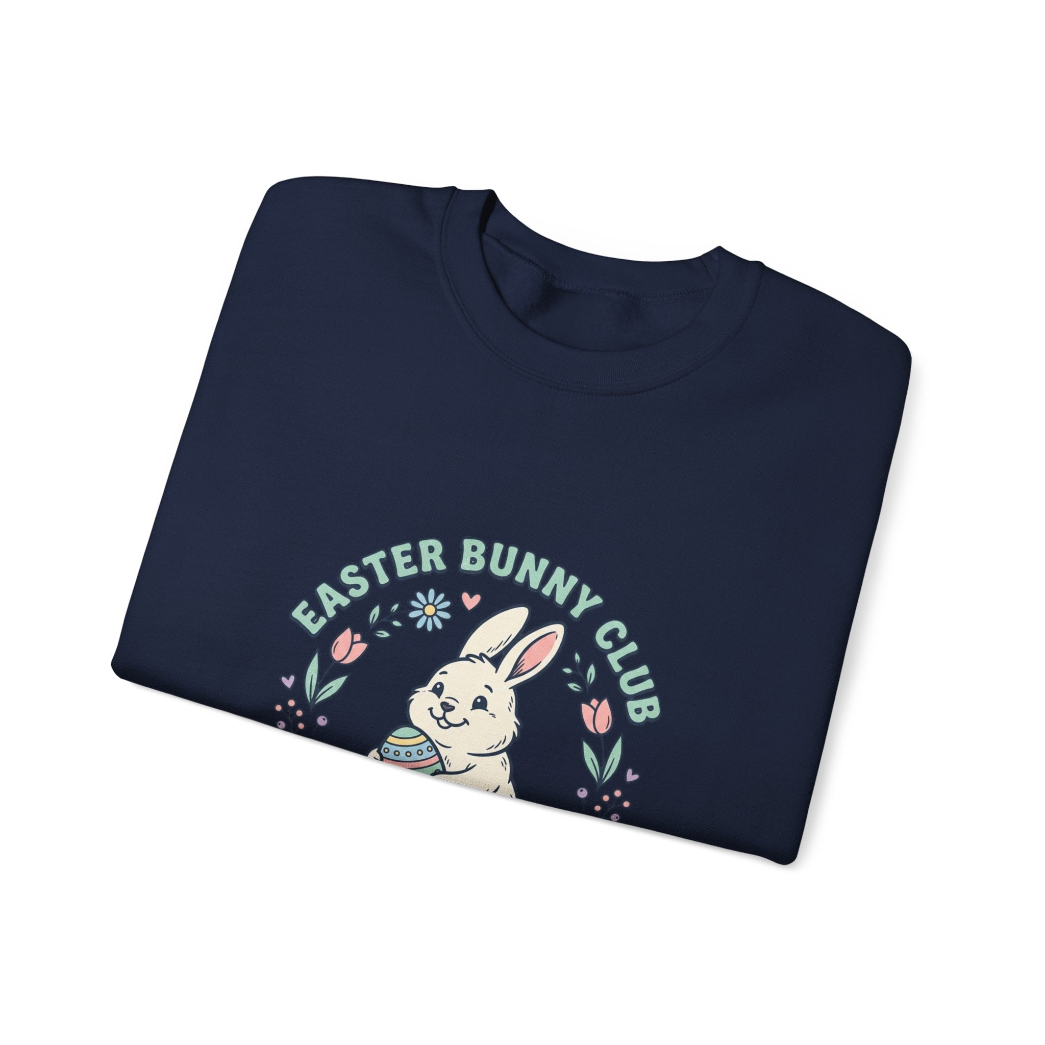 Easter Bunny Club Sweatshirt | pastel spring, vintage Easter
