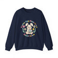 Easter Egg Hunt Bunny Crewneck Sweatshirt | pastel spring, bunny aesthetic