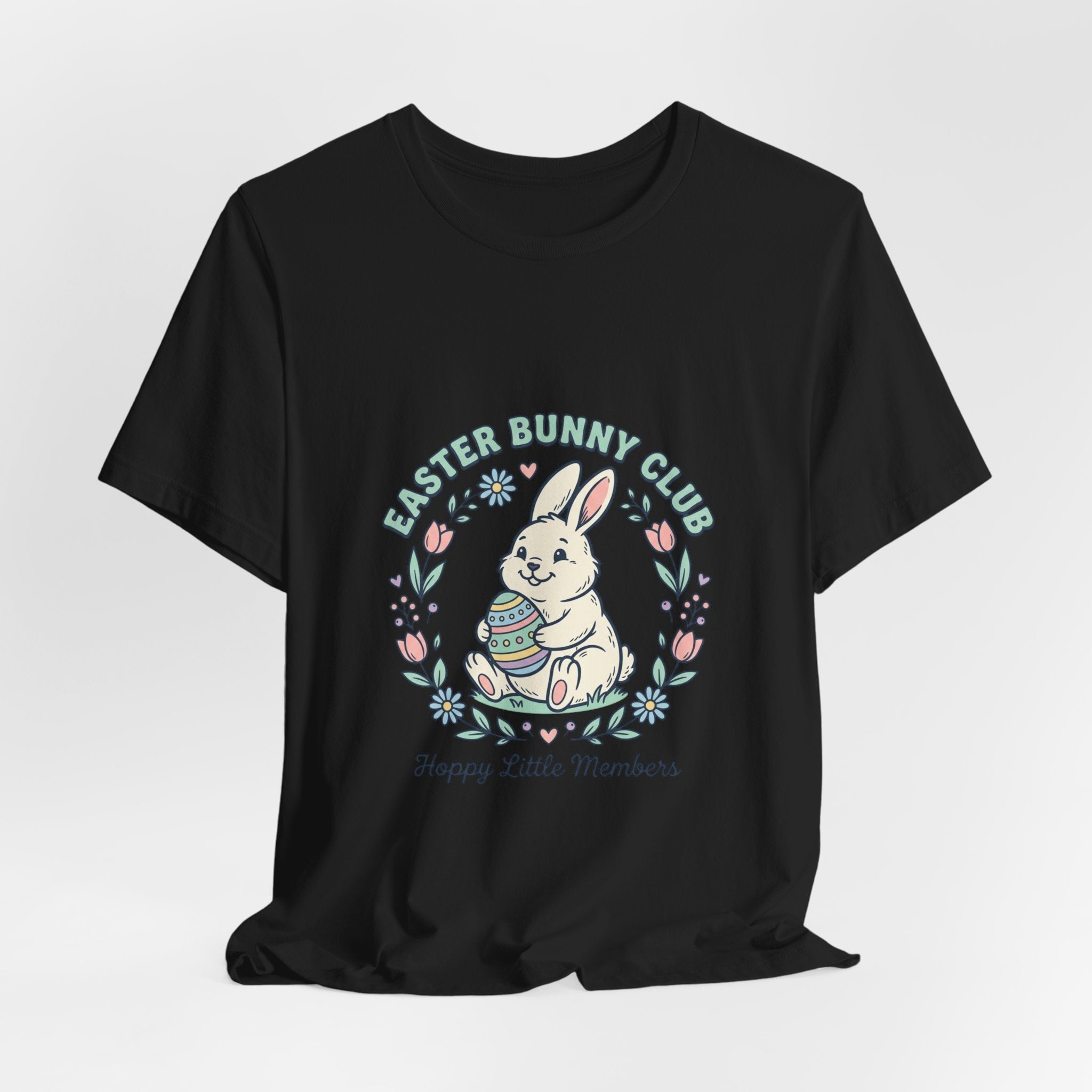 Easter Bunny Club Tee | pastel spring, vintage Easter