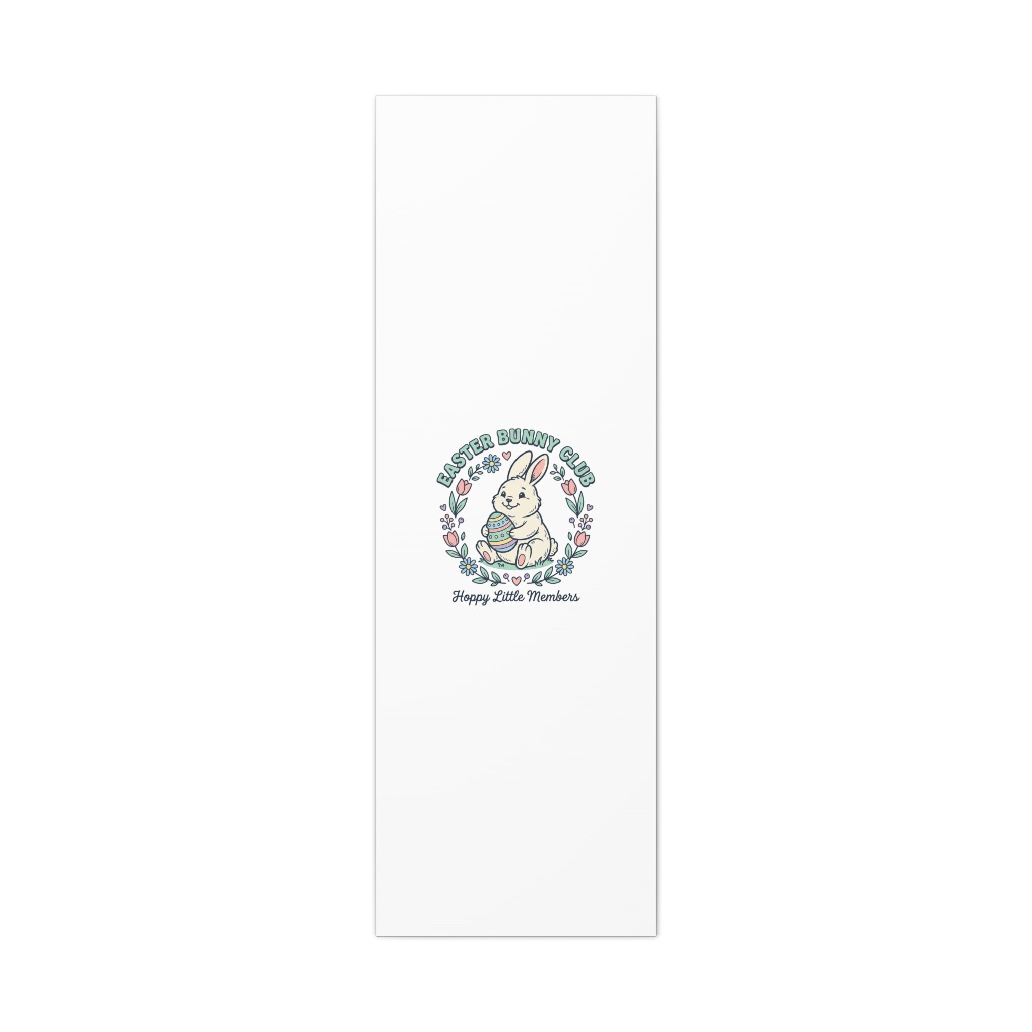 Easter Bunny Club Canvas | pastel spring, vintage Easter