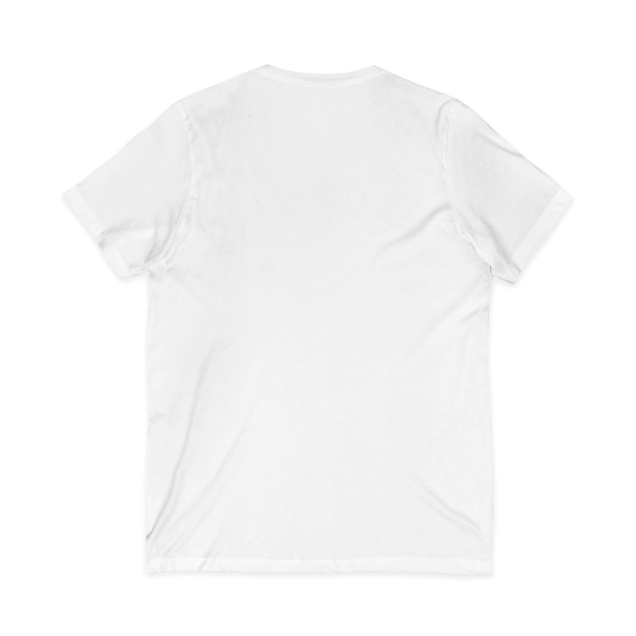 Memorial Day V-Neck T-Shirt - American Flag Patriotic Tee