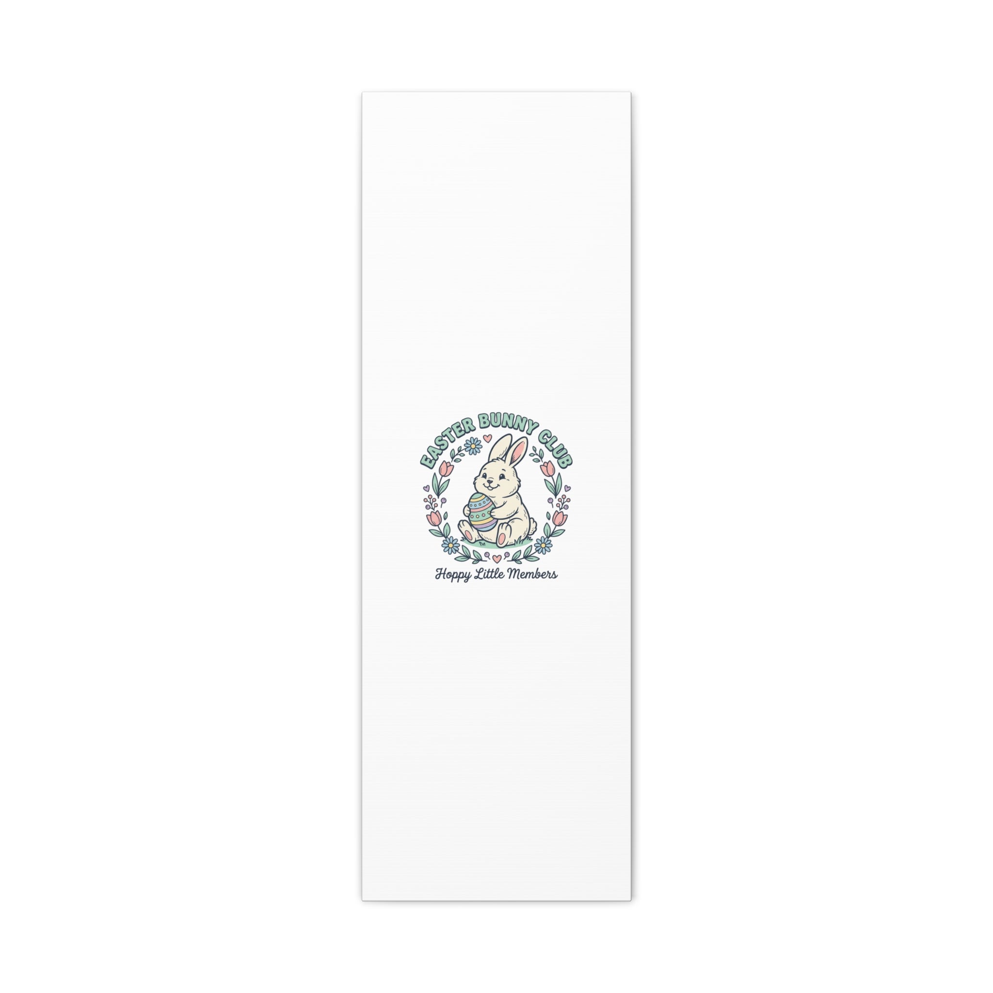 Easter Bunny Club Canvas | pastel spring, vintage Easter