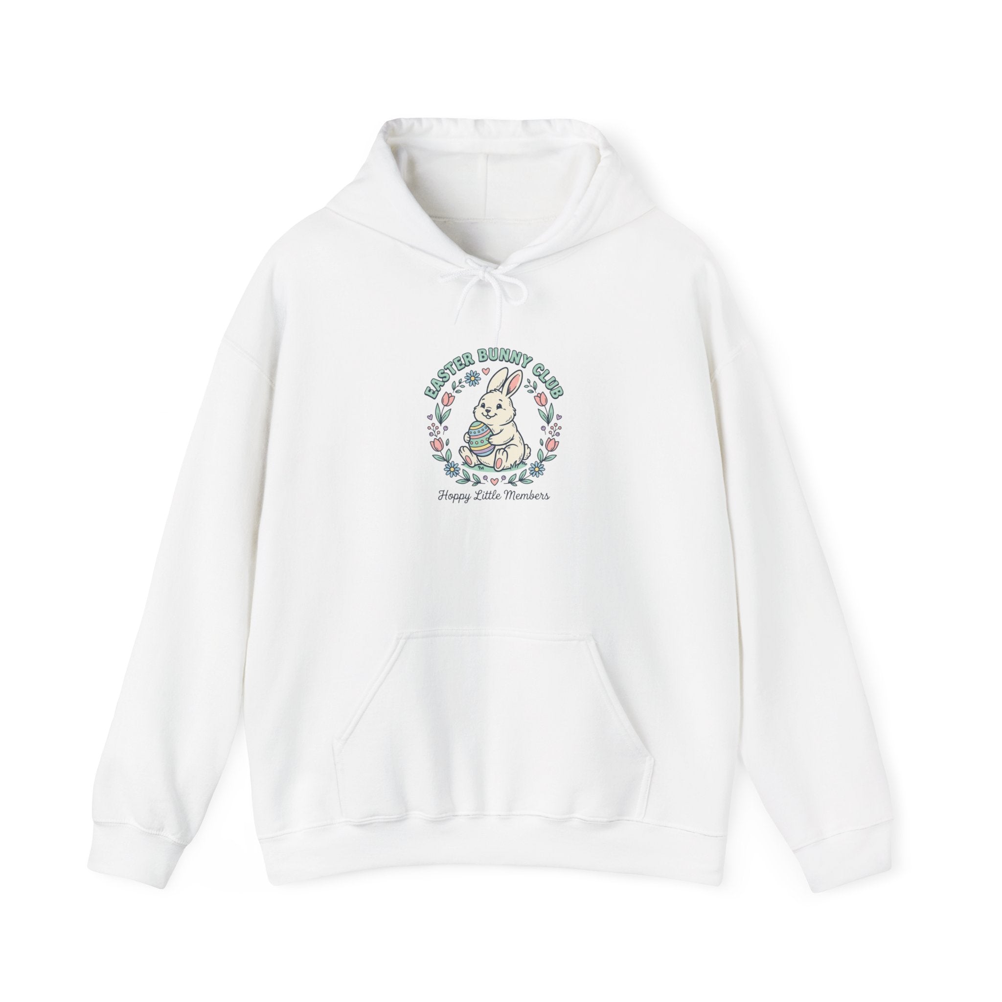 Easter Bunny Aesthetic Hoodie | pastel spring, vintage Easter