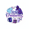 BM Treasures Logo with Apparel and Merchandise